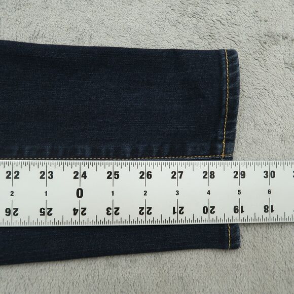 American Eagle Jeans Women's Size 33 Blue High-Rise Skinny Denim 29" Inseam - Picture 5 of 16